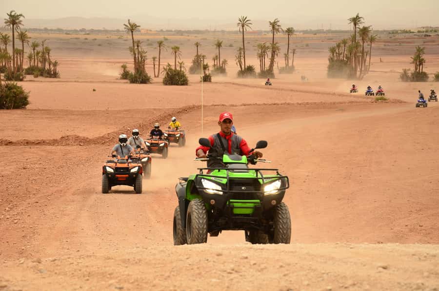 Marrakech: Palmeraie Guided Quad Tour with Tea Break - Palmeraie Quad Biking: Why This Marrakech Experience Works