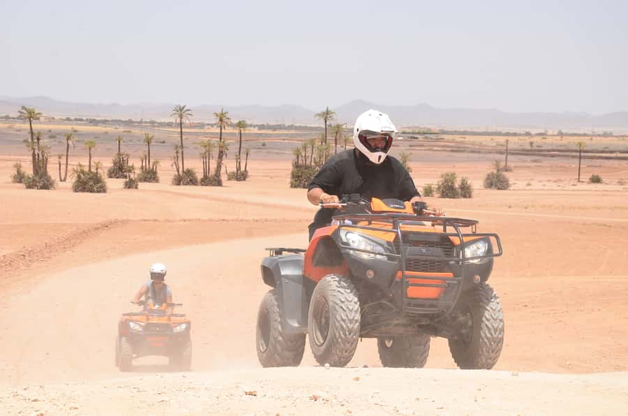 Marrakech: Palmeraie Guided Quad Tour with Tea Break - Moroccan Tea Break: Bread, Olives, and a Real Pause