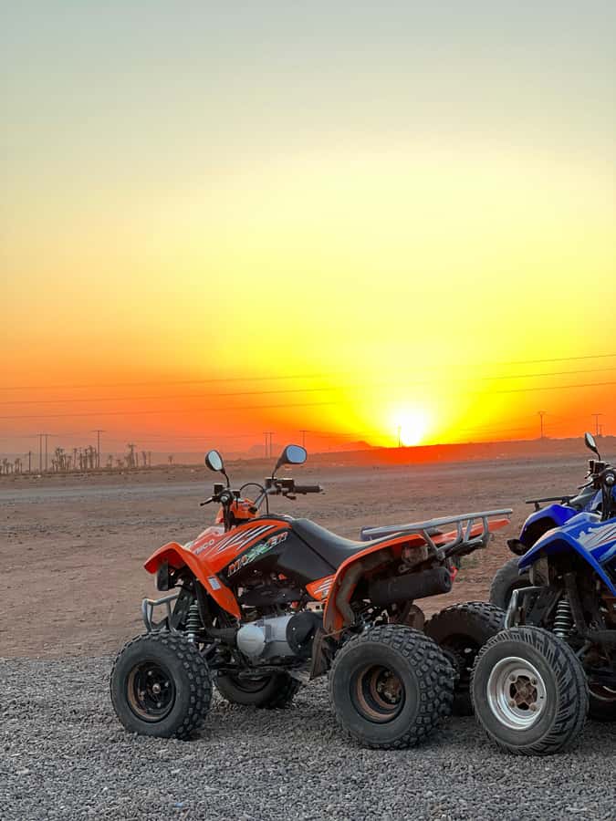 Marrakech: Palmeraie Private Quad Bike Experience - Two hours of riding: rocky tracks and Palmeraie palm groves