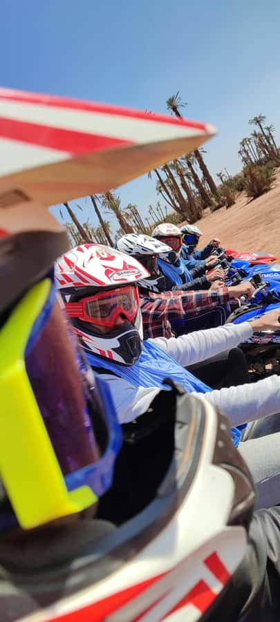 Marrakech: Palmeraie Private Quad Bike Experience - Safety rules that keep the fun intact