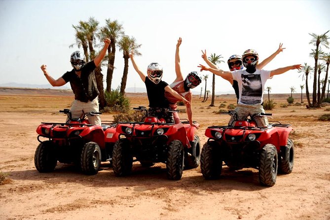 Marrakech Palmeraie Quad Bike Desert Adventure - Timing, group size, and what can cause delays