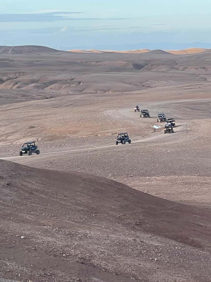 Marrakech: Private Buggy Adventure in Agafay Desert with Tea - The 1000cc buggy ride: what you control, what the guide controls