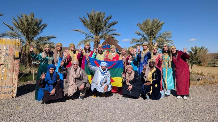 Marrakech to Fes: 3-Day Merzouga Desert Camel & Sandboarding - Todra Gorges: stepping under 300-meter cliffs