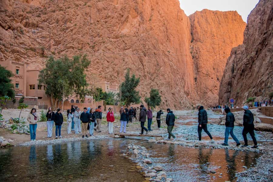 Marrakech to Fes: 3-Day Merzouga Desert Camel & Sandboarding - Erg Chebbi: camel ride at sunset and sandboarding fun