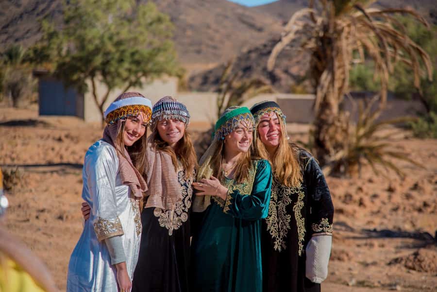 Marrakech to Fes: 3-Day Merzouga Desert Camel & Sandboarding - Ait Benhaddou: walking through a UNESCO kasbah set