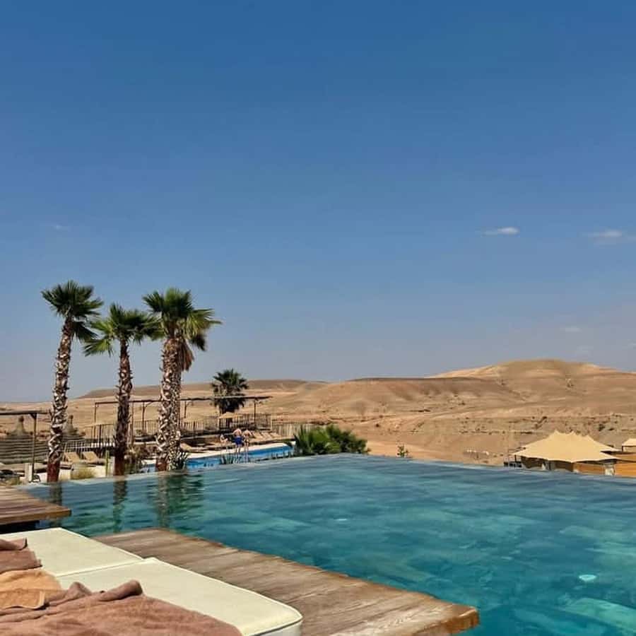 Marrakesh: Agafay Desert Tour with Lunch and Swimming Pool - The Argan Women’s Cooperative Stop: Mint Tea, Products, and Time Use