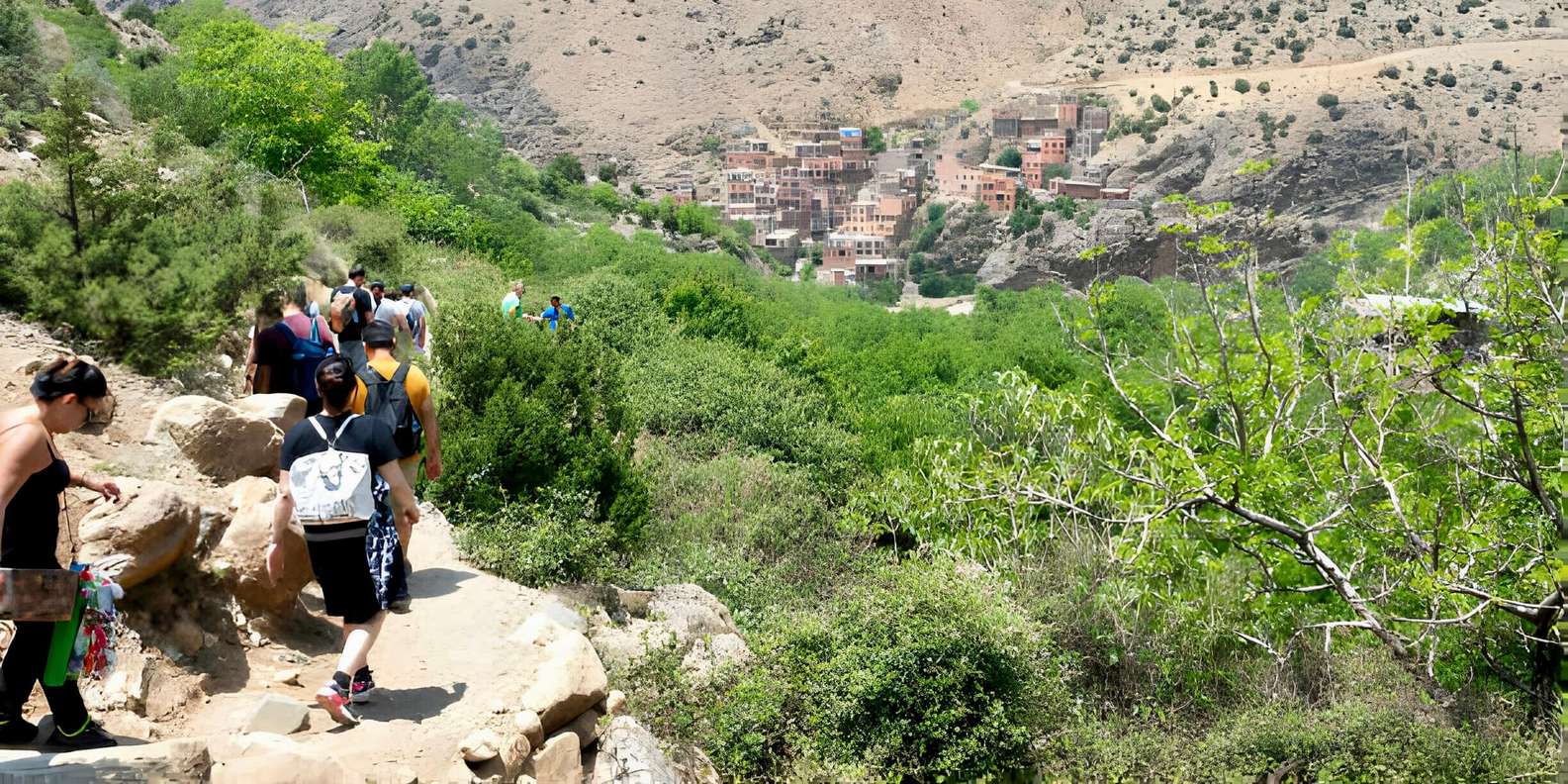Marrakesh: Ourika Valley & Atlas Mountains Day Trip + Lunch - Lunch by the Ourika River: Tagine, Shade, and a Full Moroccan Meal