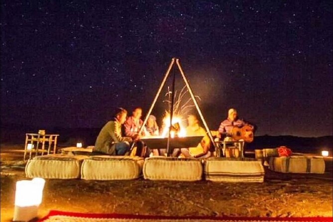 Marrakesh: Sunset Dinner in Agafay Desert with Show & Transfers - Sunset Over the Atlas: Weather and Starry Expectations