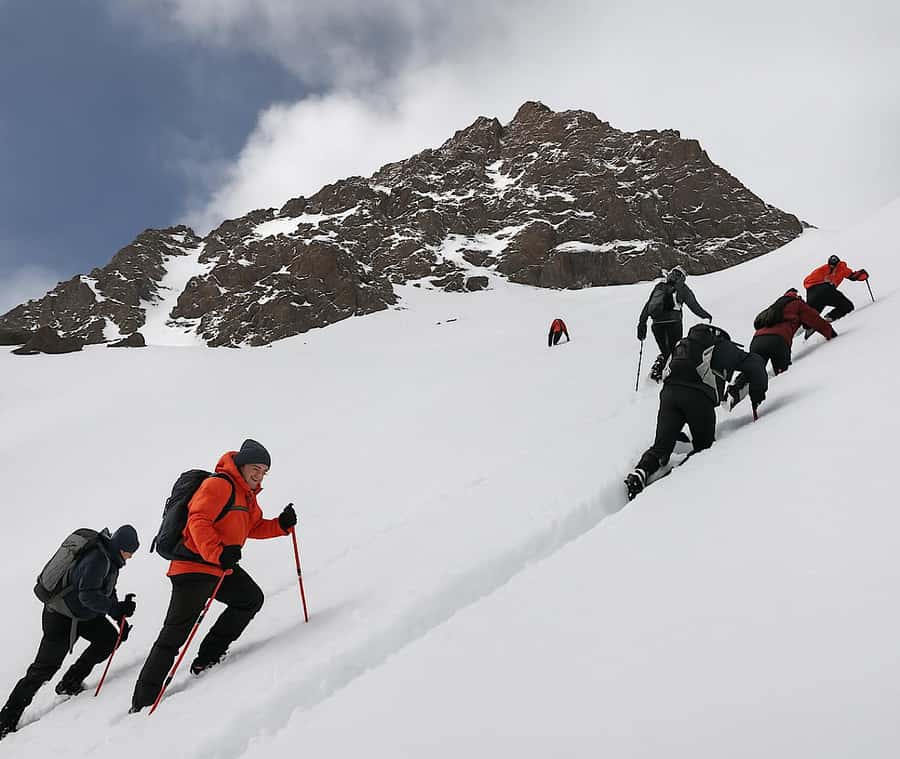 Mt Toubkal Ascent Express Trek 2 Days 1 Nights - The Sidi Chamharouch section: Shrine stop, waterfall feel