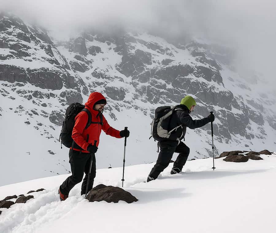 Mt Toubkal Ascent Express Trek 2 Days 1 Nights - The long descent back to Imlil and on to Marrakech
