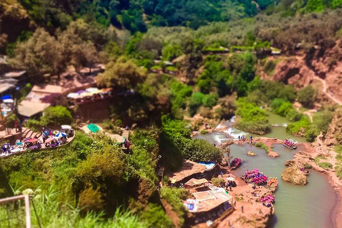 Ouzoud Waterfalls Guided Hike and Boat Trip from Marrakech - The Short Boat Ride Near the Base: the moment the falls get personal