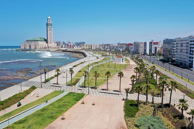 Private Tour of Casablanca with Hassan II Mosque Entry Ticket - Arab League Park and Notre Dame of Lourdes: brief breaks in between sights