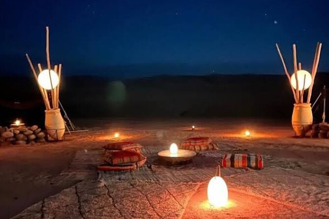 Quad Bike & Camel Ride & Dinner Show In Agafay Desert - The Dinner Show: Berber Music and a Fire Performance
